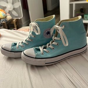Blue converse